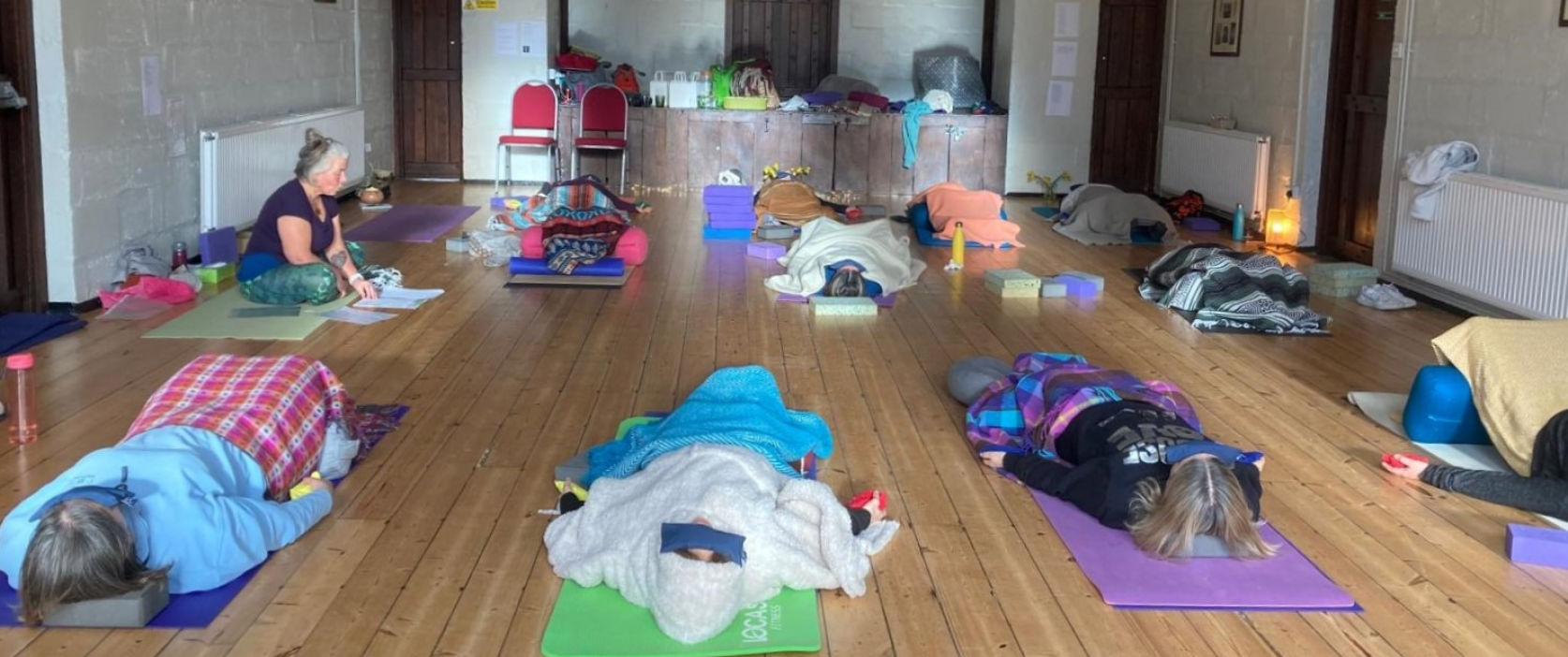 restoring yoga first image